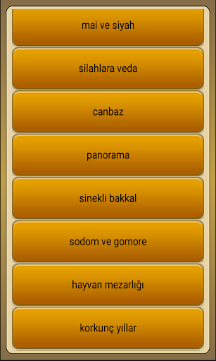 Roman Özetleri Screen 3