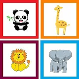 Baby learn language with card4 icon