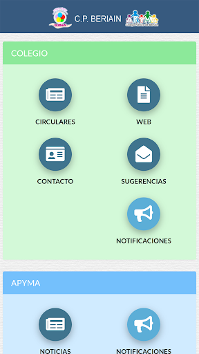 Android application C.P. BERIAIN screenshort