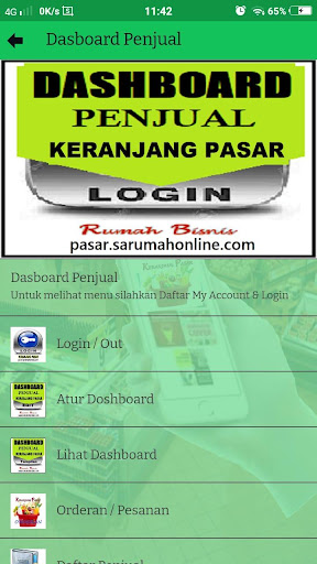 Keranjang Pasar Screen 2
