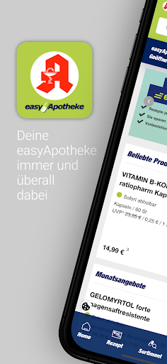 Android application easyApotheke screenshort