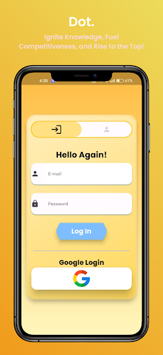Android application Dot. screenshort