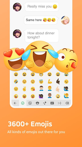 Facemoji Emoji Keyboard for Xiaomi - Font & Theme android2mod screenshots 2