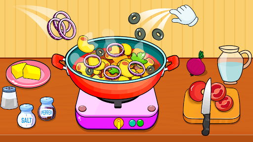 Kitchen Set Cooking Chef Fun 14