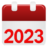 Calendar 2023, agenda icon
