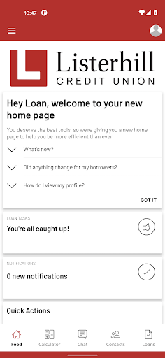 Android application Listerhill Mortgage App screenshort