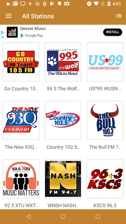 Country Music RADIO & Podcasts - New - (Android)