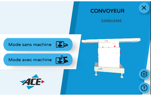 Android application CONVOYEUR DM screenshort