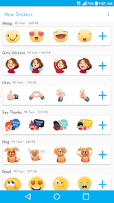 ontwikkelen Oom of meneer Flikkeren Stickers Voor Chatten WhatsAp - Apps op Google Play