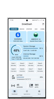 DroidDash: Device & Apps Infoのおすすめ画像1