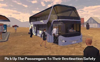 Coach Bus Offroad Driver - Screenshot 2