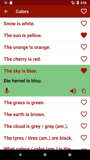 Learn Afrikaans Offline For Go Screen 2