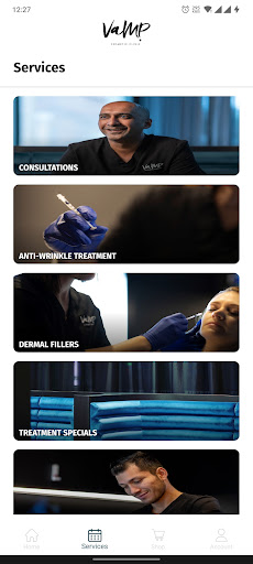 Vamp Cosmetic Clinic Screen 2