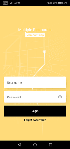Android application طاولة | خاص بمديري المطاعم screenshort