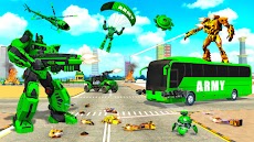 Army Bus Robot Bus Game 3Dのおすすめ画像2