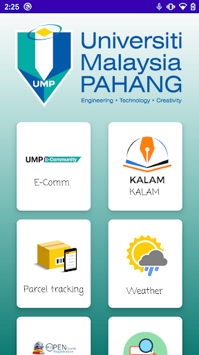 Android application UMP Student Apps screenshort