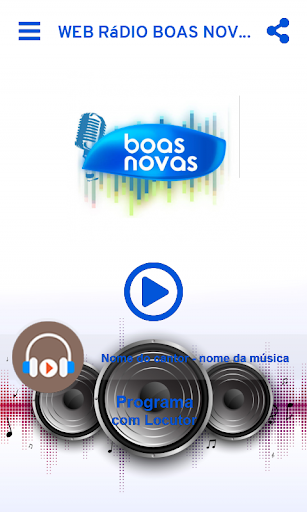 Web Rádio Boas Novas Screen 2