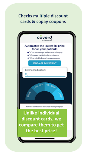 Android application Cuverd Pro: Better Rx Savings screenshort