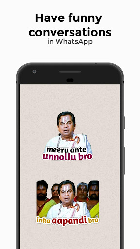Sticker Babai - WAStickerApps Telugu Stickers  APK screenshots 1