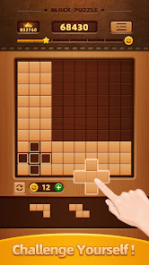 Captura de Pantalla 12 Wood Block Puzzle - Classic Br android