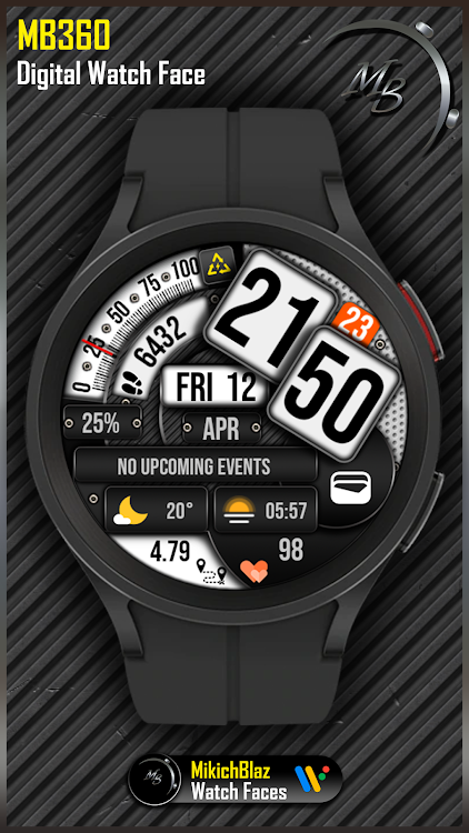 Digital Watch Face MB360 - New - (Android)