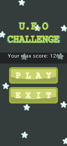 Android application UFO Challenge screenshort