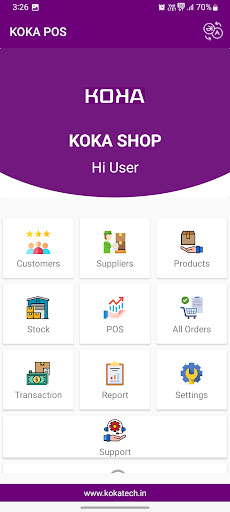 KOKA POS Screen 2