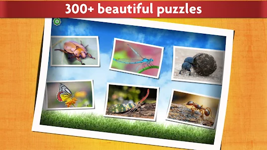 Insect Jigsaw Puzzle Game Kids