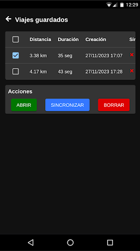Quandra GPS Tracker Screen 3