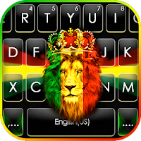 Тема для клавиатуры Reggae Lion Crown