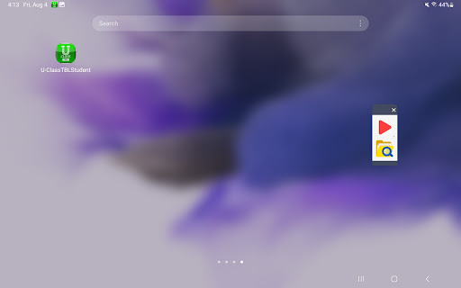 U-ClassTBLStudent Screen 2