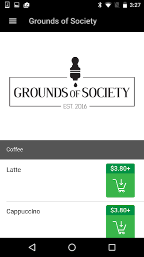 Android application Grounds of Society screenshort