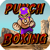 punch boxing hero icon