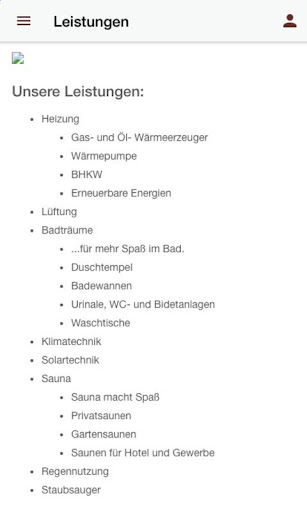 Pleis Heizung-Sanitär-Lüftung Screen 3