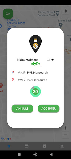 ERB TAXI Chauffeur Screen 2
