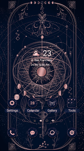 Android application 4K Wallpaper HD - Moonphase Ta screenshort