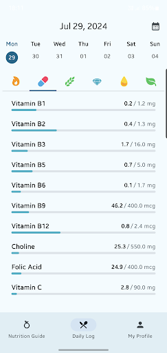 NutriTracker & Calorie Counter Screen 3
