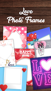 Valentine's Day Photo Frames Varies with device APK screenshots 1