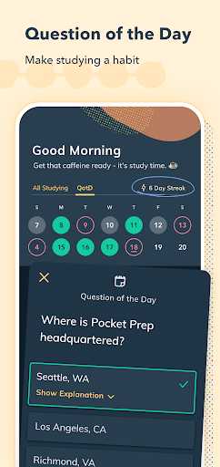 Screenshot of Pocket Prep Professional
