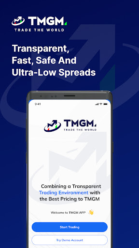 Android application TMGM: Trade the world screenshort