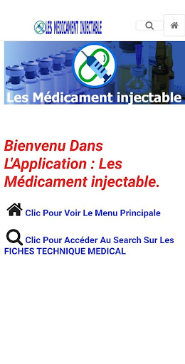 Injectable drugs Screen 2