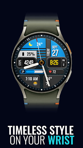 Tancha S89 Hybrid Watch Face screenshot 11