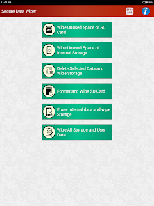 Screenshot 13 Wipe Mobile Phone Storage with android