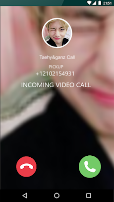 Taehyung Fake Chat &Video Callのおすすめ画像2
