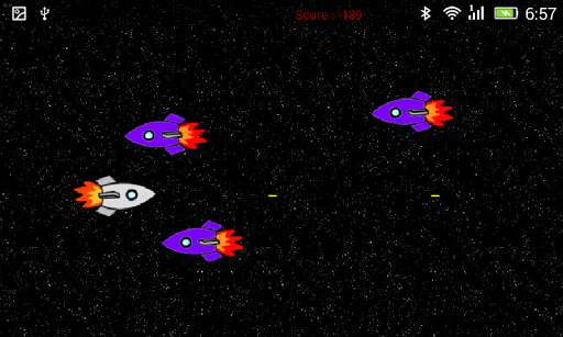 Android application Space Sweep screenshort