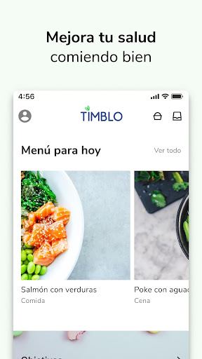 Android application Timblo: ¡tu estilo de vida más screenshort