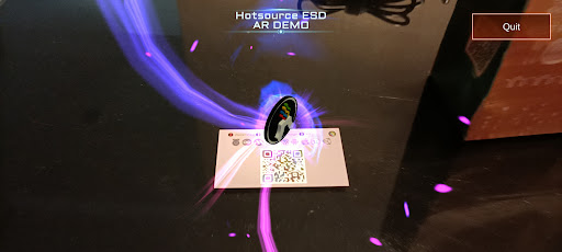 Hotsource AR Demo Screen 3