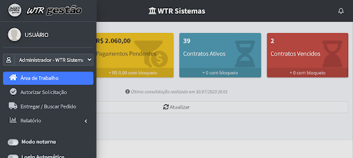 WTR Gestão Screen 2