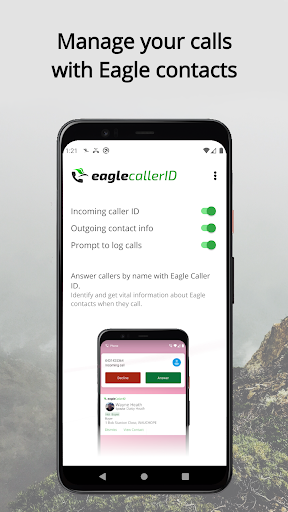 Android application Eagle Caller ID screenshort