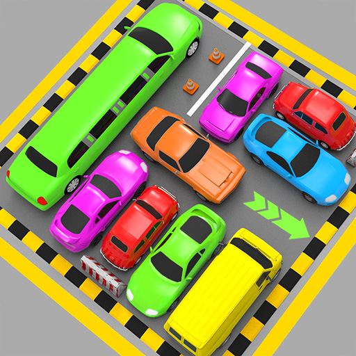 Car Parking Jam 3D: Move Out! logo